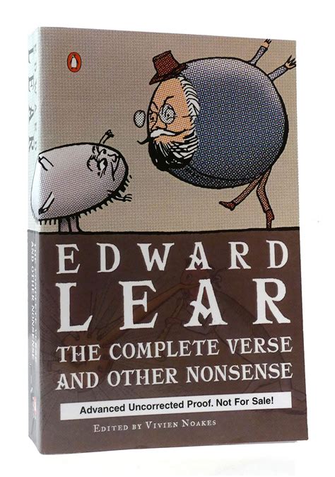 Full Download The Complete Verse And Other Nonsense By Edward Lear