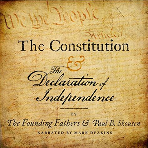 Read The Constitution And The Declaration Of Independence A Pocket Constitution By Paul B Skousen