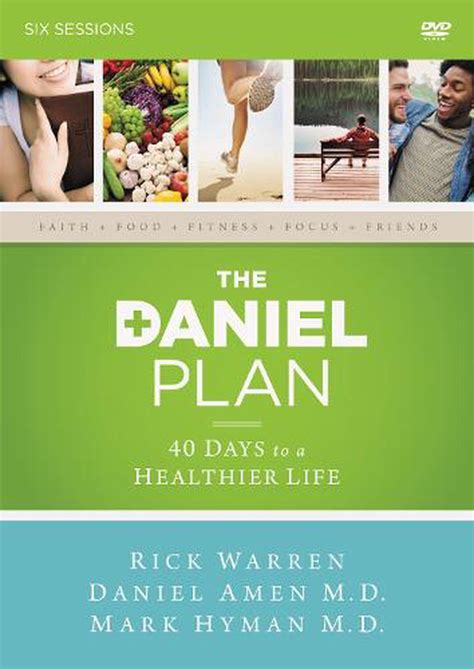 Download The Daniel Plan 40 Days To A Healthier Life By Rick Warren