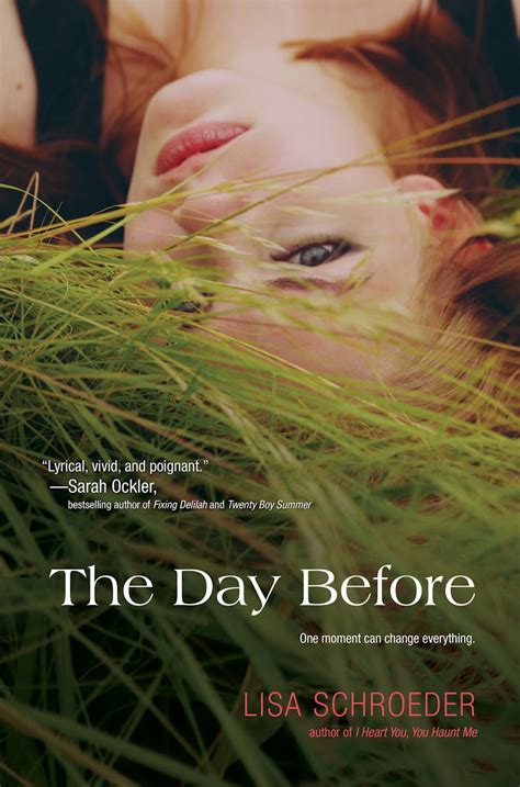 Full Download The Day Before By Lisa Schroeder
