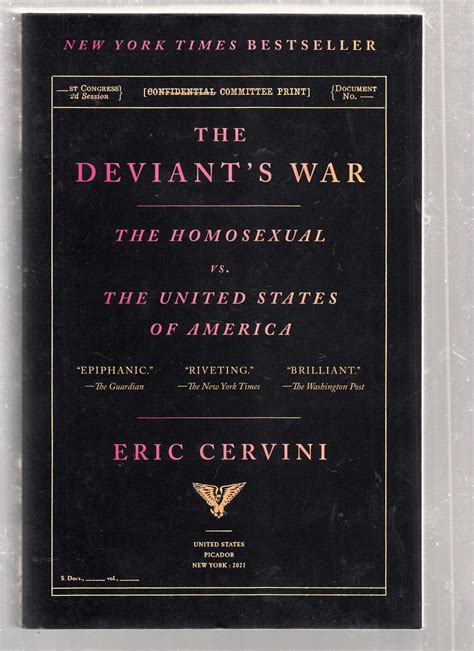 Full Download The Deviants War The Homosexual Vs The United States Of America By Eric Cervini