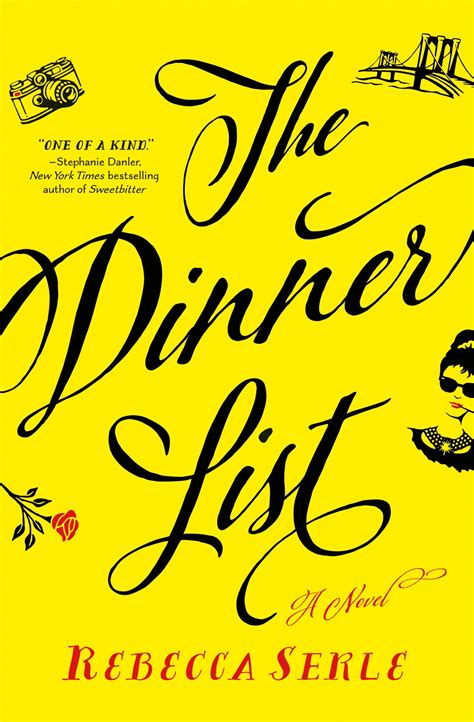 Download The Dinner List By Rebecca Serle