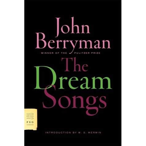 Full Download The Dream Songs By John Berryman