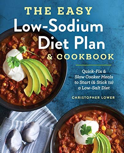 Download The Easy Low Sodium Diet Plan And Cookbook Quickfix And Slow Cooker Meals To Start And Stick To A Low Salt Diet By Christopher Lower