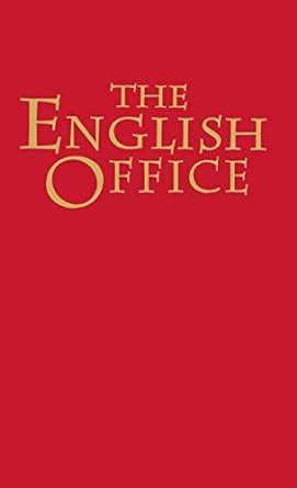 Read The English Office Book By Tufton Books