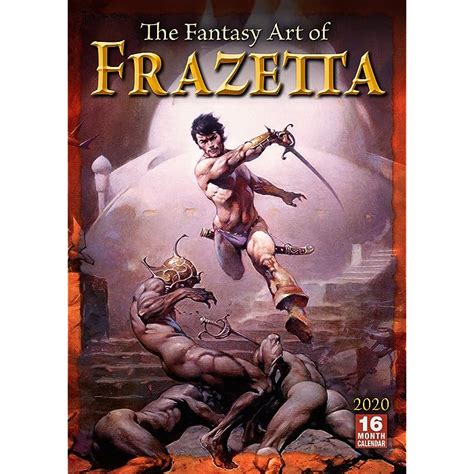 Download The Fantasy Art Of Frazetta 2020 Calendar By Frazetta