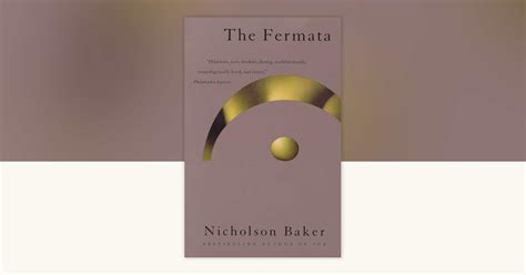 Full Download The Fermata By Nicholson Baker