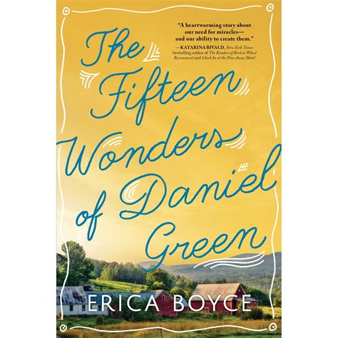 Read Online The Fifteen Wonders Of Daniel Green By Erica Boyce