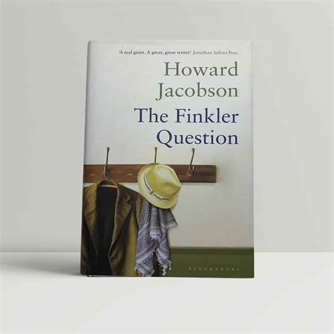 Download The Finkler Question By Howard Jacobson