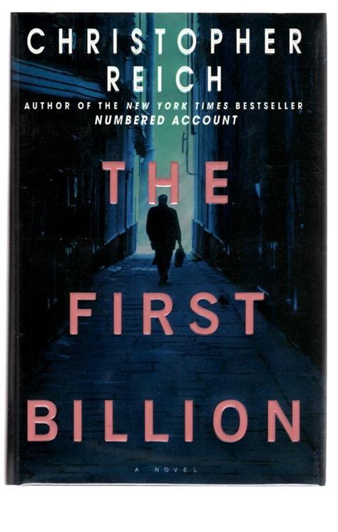 Full Download The First Billion By Christopher Reich