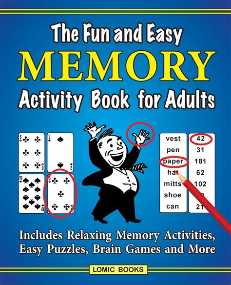 Full Download The Fun And Easy Memory Activity Book For Adults Includes Relaxing Memory Activities Easy Puzzles Brain Games And More By J D Kinnest