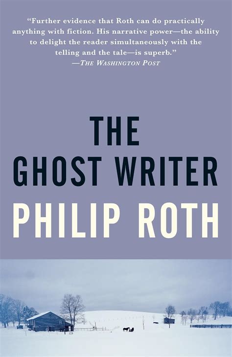 Full Download The Ghost Writer By Philip Roth