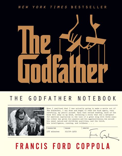 Read The Godfather Notebook By Francis Ford Coppola