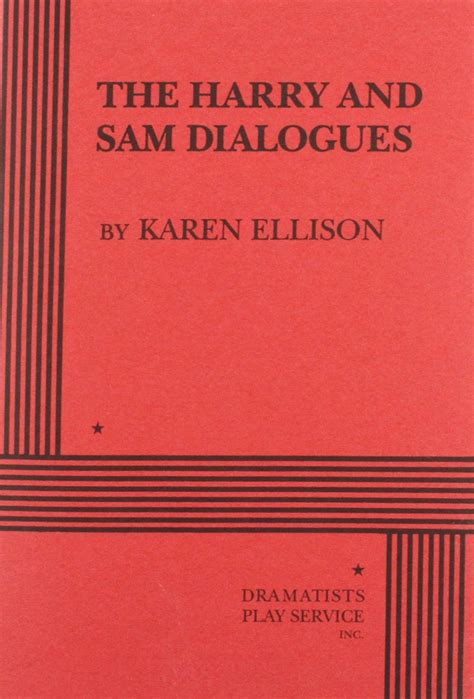 Read Online The Harry And Sam Dialogues By Karen Ellison