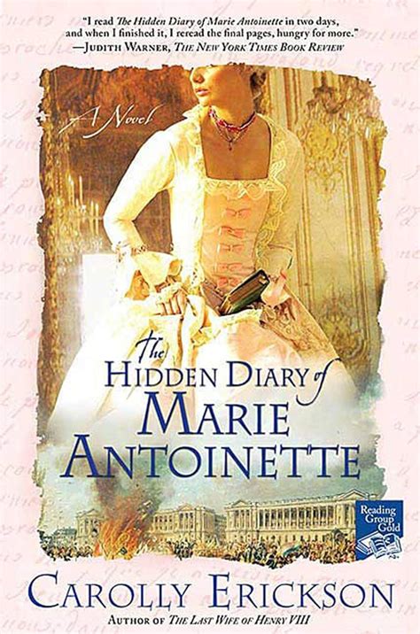 Full Download The Hidden Diary Of Marie Antoinette By Carolly Erickson