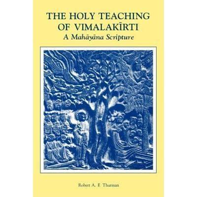 Download The Holy Teaching Of Vimalakirti A Mahayana Scripture By Anonymous