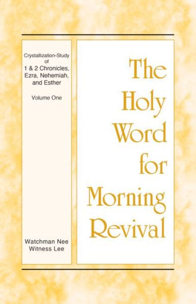 Full Download The Holy Word For Morning Revival  The Will Of God By Witness Lee