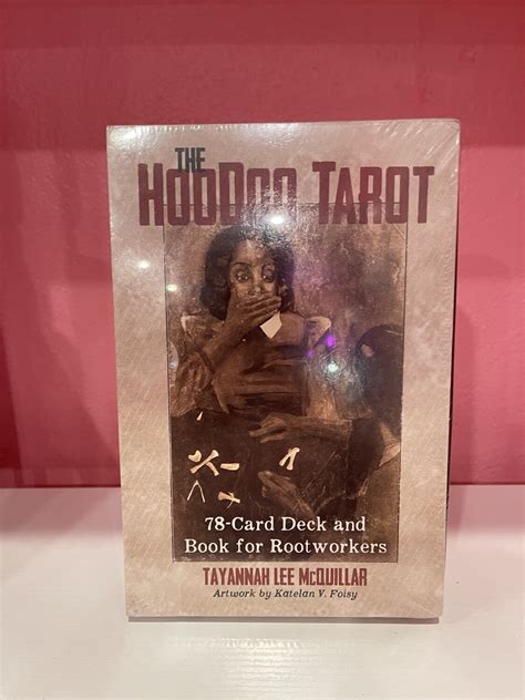 Full Download The Hoodoo Tarot 78Card Deck And Book For Rootworkers By Tayannah Lee Mcquillar