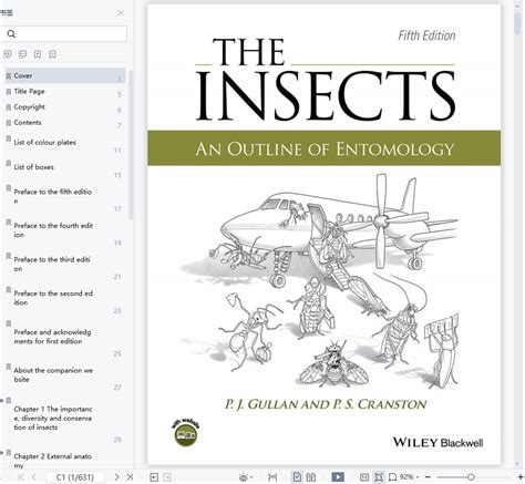 Read Online The Insects An Outline Of Entomology By Pj Gullan