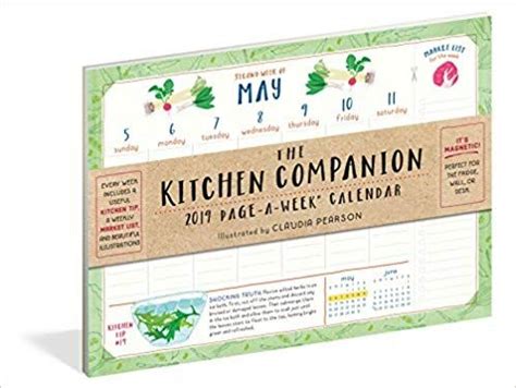 Download The Kitchen Companion Pageaweek Calendar 2019 By Workman Publishing