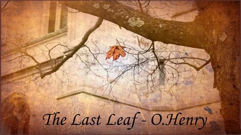 Download The Last Leaf By O Henry