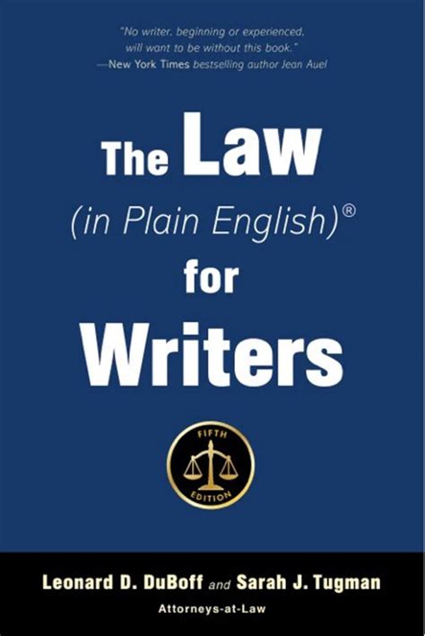 Full Download The Law In Plain English For Writers Fifth Edition By Leonard Duboff