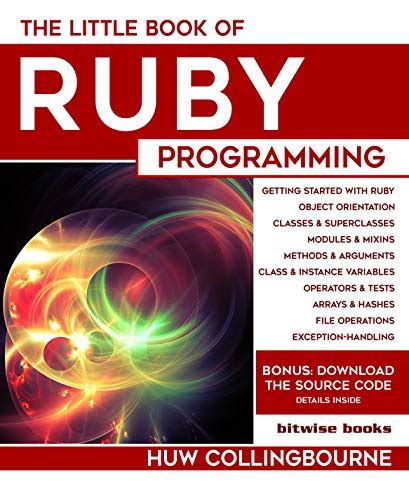 Download The Little Book Of Ruby Programming Learn To Program Ruby For Beginners By Huw Collingbourne