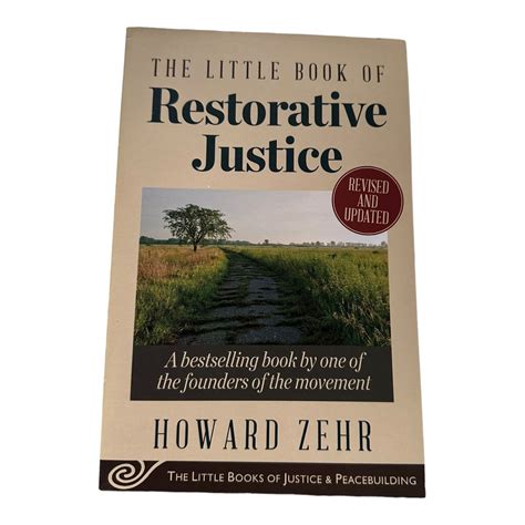 Full Download The Little Book Of Restorative Justice Revised And Updated By Howard Zehr