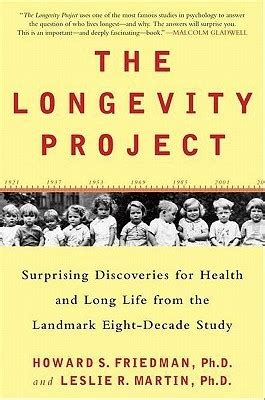 Read Online The Longevity Project Surprising Discoveries For Health And Long Life From The Landmark Eightdecade Study By Howard S Friedman
