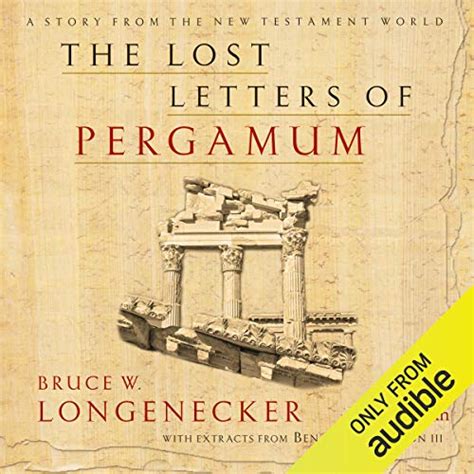 Read Online The Lost Letters Of Pergamum A Story From The New Testament World By Bruce W Longenecker