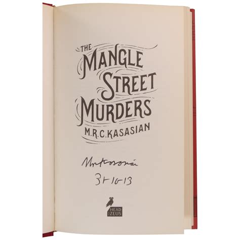 Download The Mangle Street Murders By Mrc Kasasian