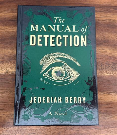 Read The Manual Of Detection By Jedediah Berry