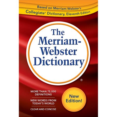 Read The Merriamwebster Dictionary By Merriamwebster