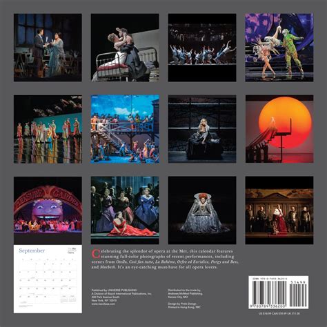 Read The Metropolitan Opera 2019 Wall Calendar By Metropolitan Opera