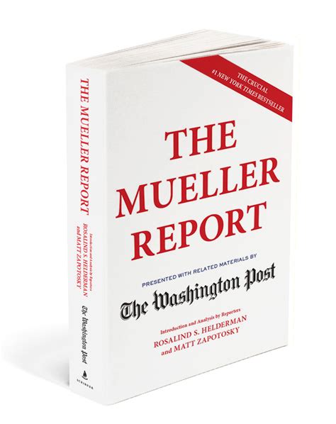 Full Download The Mueller Report Illustrated The Obstruction Investigation By The Washington Post