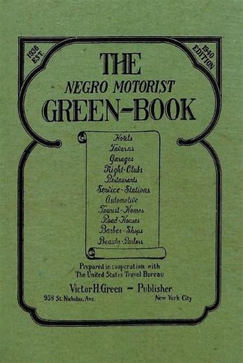 Read The Negro Motorist Green Book Compendium By Victor H Green