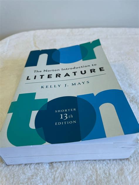 Download The Norton Introduction To Literature Shorter Thirteenth Edition By Kelly J Mays