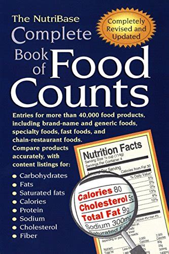 Full Download The Nutribase Complete Book Of Food Counts By Nutribase