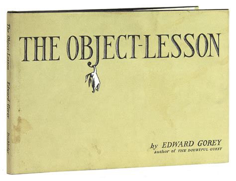 Read The Objectlesson By Edward Gorey