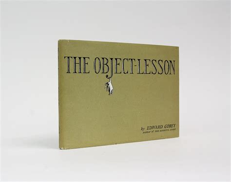 Read The Objectlesson By Edward Gorey