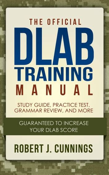 Read Online The Official Dlab Training Manual Study Guide And Practice Test By Robert J Cunnings