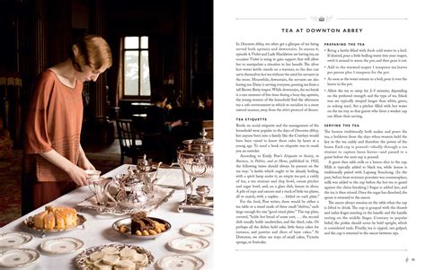 Read Online The Official Downton Abbey Afternoon Tea Cookbook By Downton Abbey