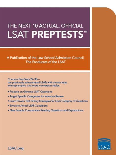 Full Download The Official Lsat Preptest 80 Official Lsat Preptests By Law School Admission Council Lsac