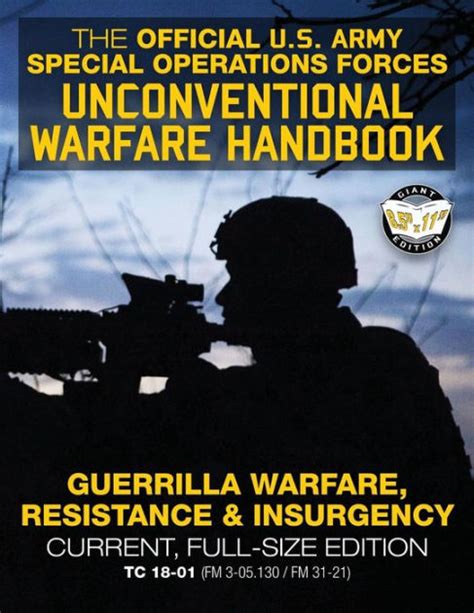 Read The Official Us Army Special Forces Unconventional Warfare Handbook Guerrilla Warfare Resistance  Insurgency Winning Asymmetric Wars From The Underground Current Fullsize Edition  Tc 1801 Fm 305130  Fm 3121 By Us Department Of The Army