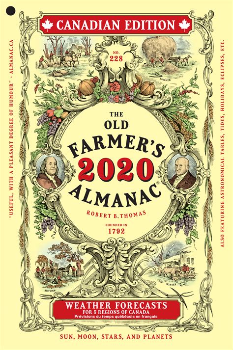 Read The Old Farmers Almanac 2020 By Old Farmers Almanac