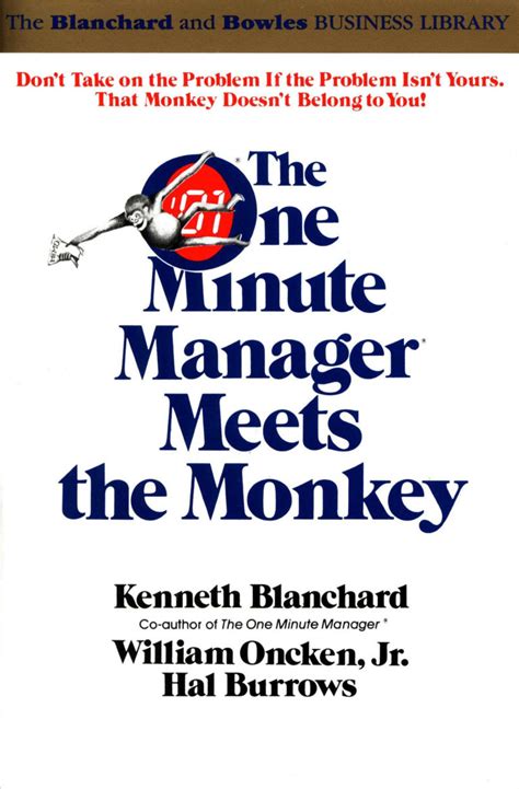 Read Online The One Minute Manager Meets The Monkey By Kenneth H Blanchard
