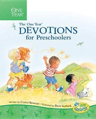 Read The One Year Book Of Devotions For Preschoolers By Crystal Bowman