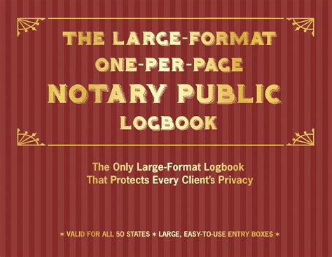 Download The Oneperpage Notary Public Logbook The Only Logbook That Protects Every Clients Privacy By Editors Of Ulysses Press