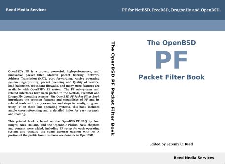 Read The Openbsd Pf Packet Filter Book By Jeremy C Reed