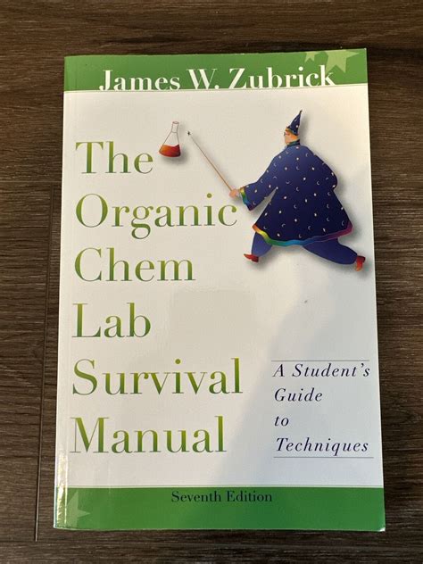 Read The Organic Chemistry Lab Survival Manual By James W Zubrick